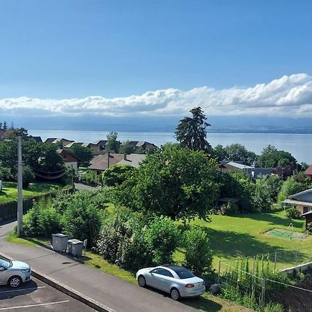Appart Cosy Avec Vue Sur Le Lac Leman Évian-les-Bains Esterno foto