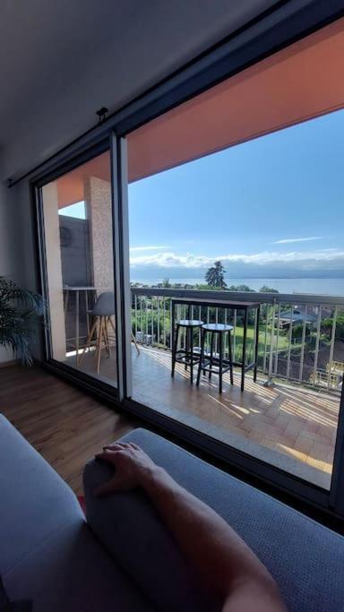 Appart Cosy Avec Vue Sur Le Lac Leman Évian-les-Bains Esterno foto
