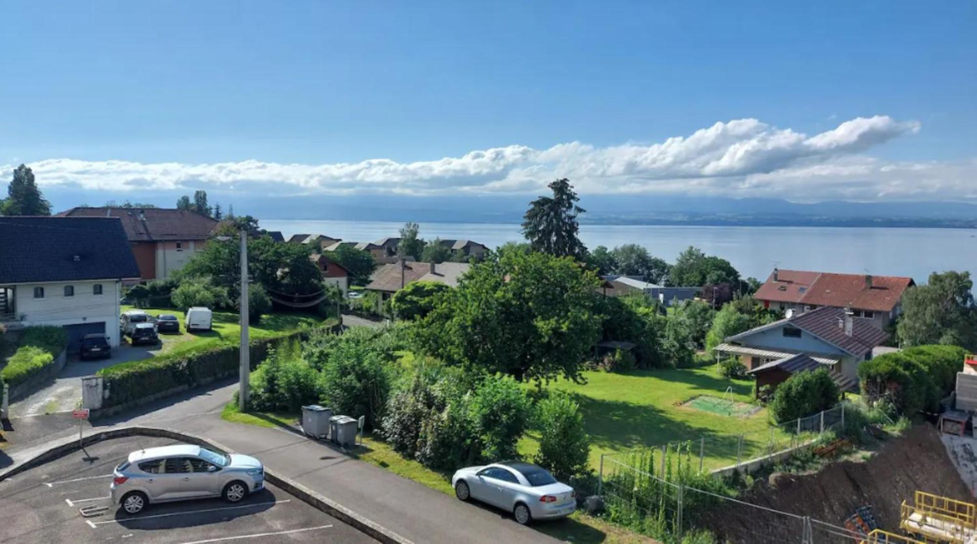 Appart Cosy Avec Vue Sur Le Lac Leman Évian-les-Bains Esterno foto