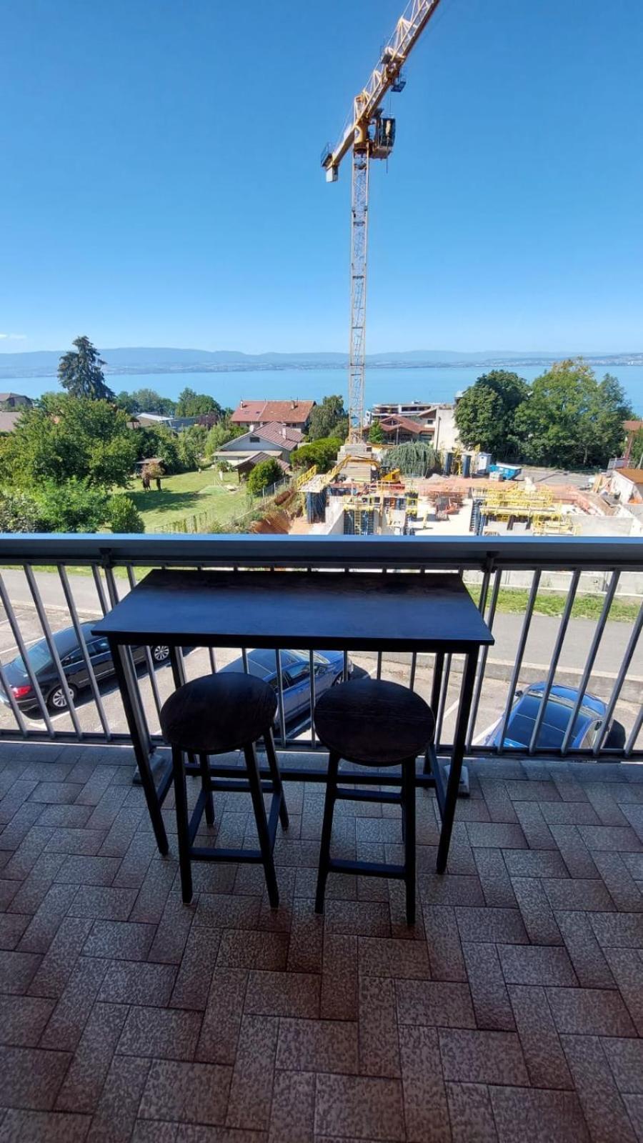 Appart Cosy Avec Vue Sur Le Lac Leman Évian-les-Bains Esterno foto